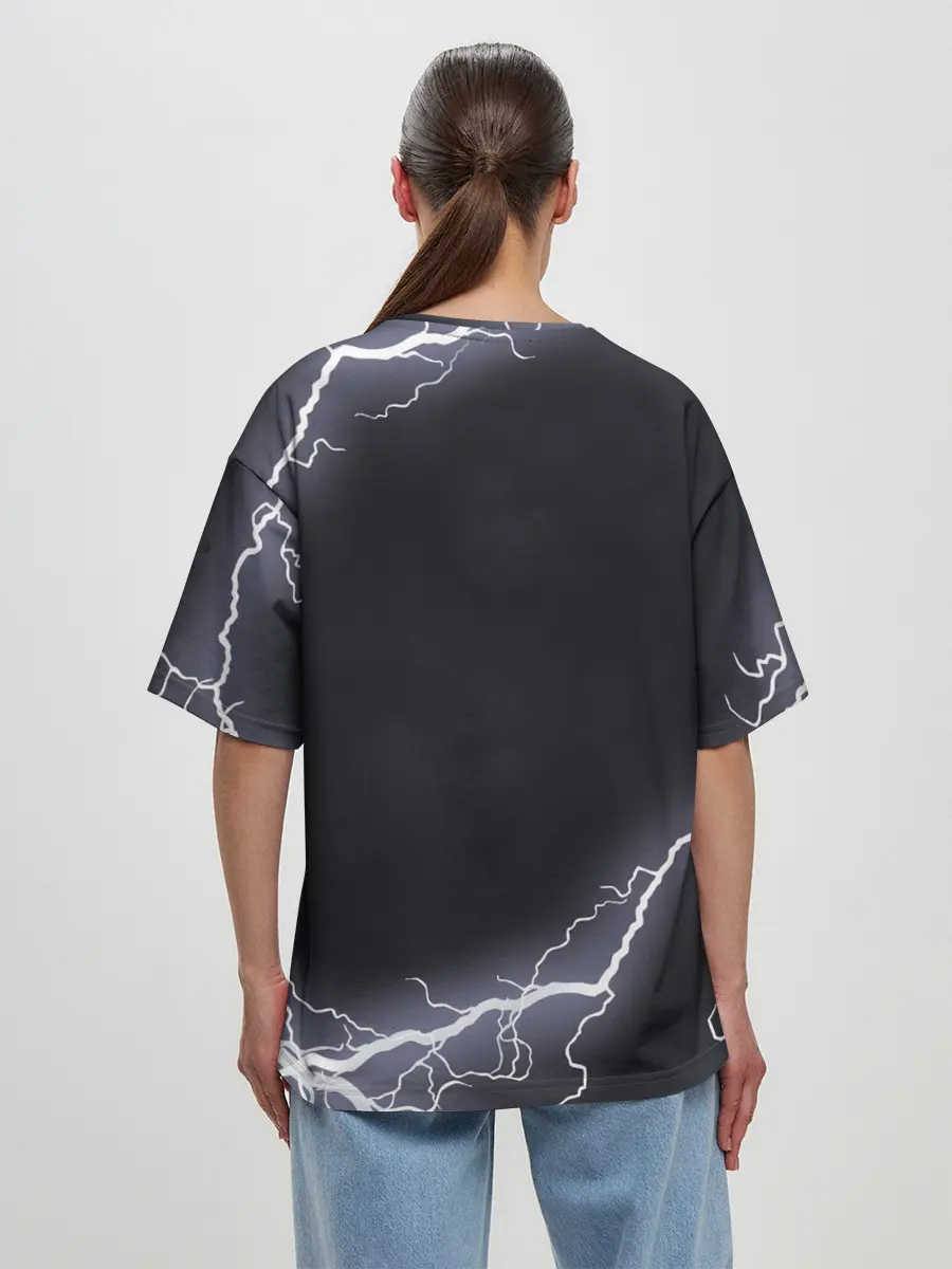 Женская футболка оверсайз / Nier Automata | 2b Light