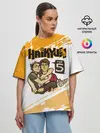 Женская футболка оверсайз / ВОЛЕЙБОЛ!! | Haikyuu!! TOP5