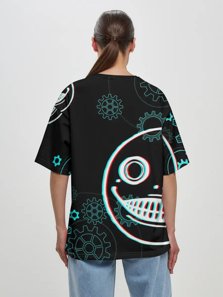 Женская футболка оверсайз / Nier: Automata