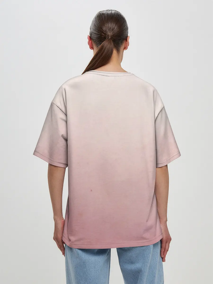 Женская футболка оверсайз / Милая Энн