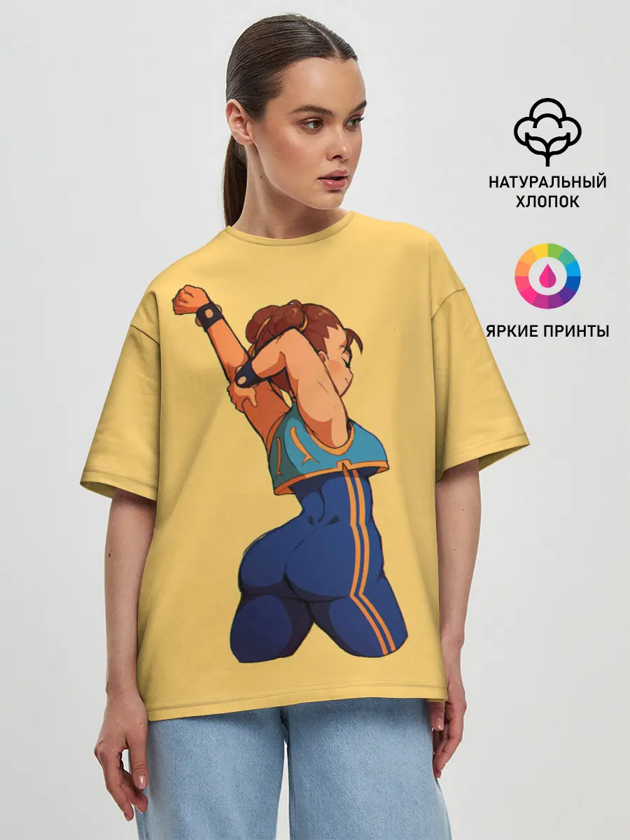 Женская футболка оверсайз / Милаха Чун Ли