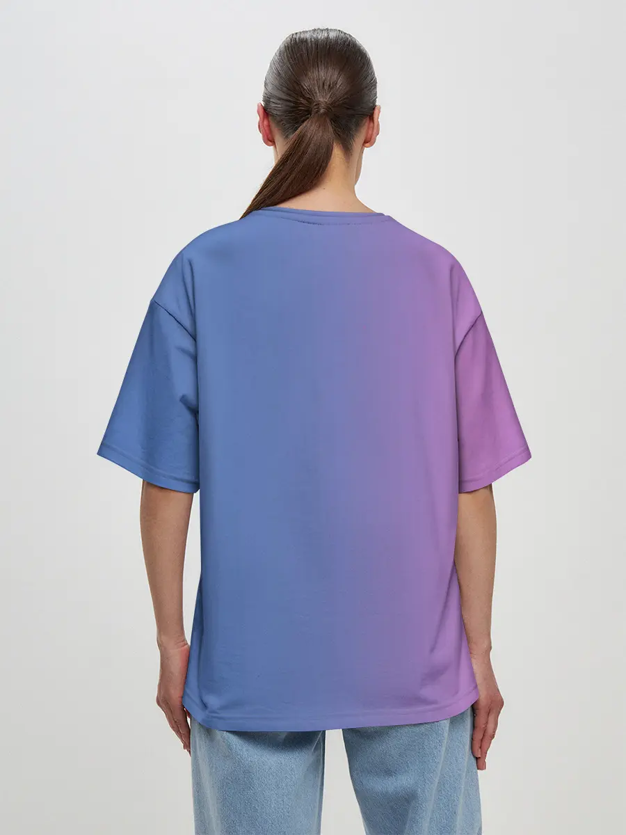 Женская футболка оверсайз / Dengerous Chun Li