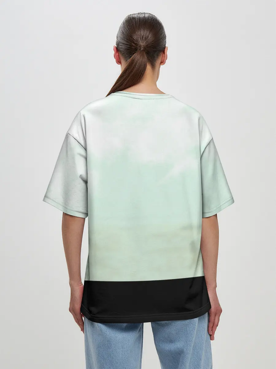 Женская футболка оверсайз / For Honor Mirage