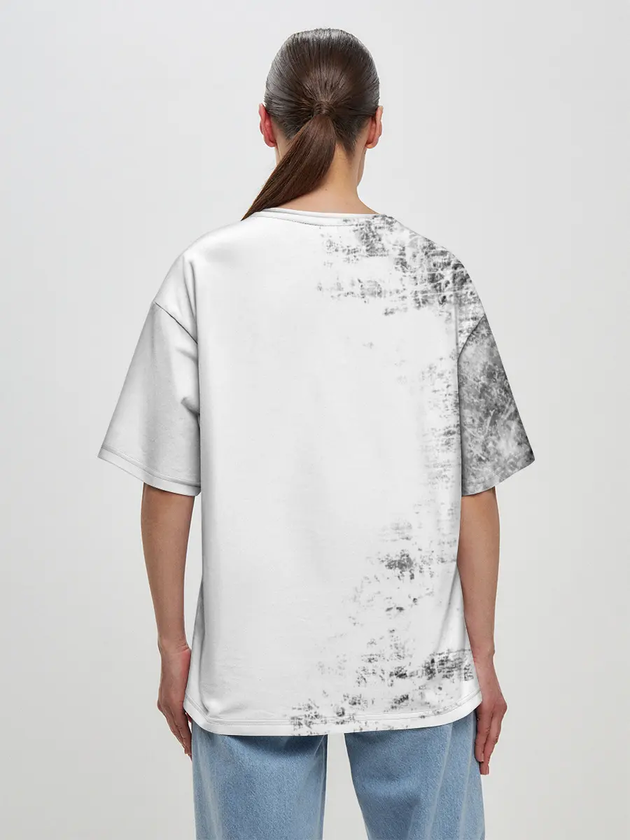 Женская футболка оверсайз / Команда школы Карасуно | Haiky