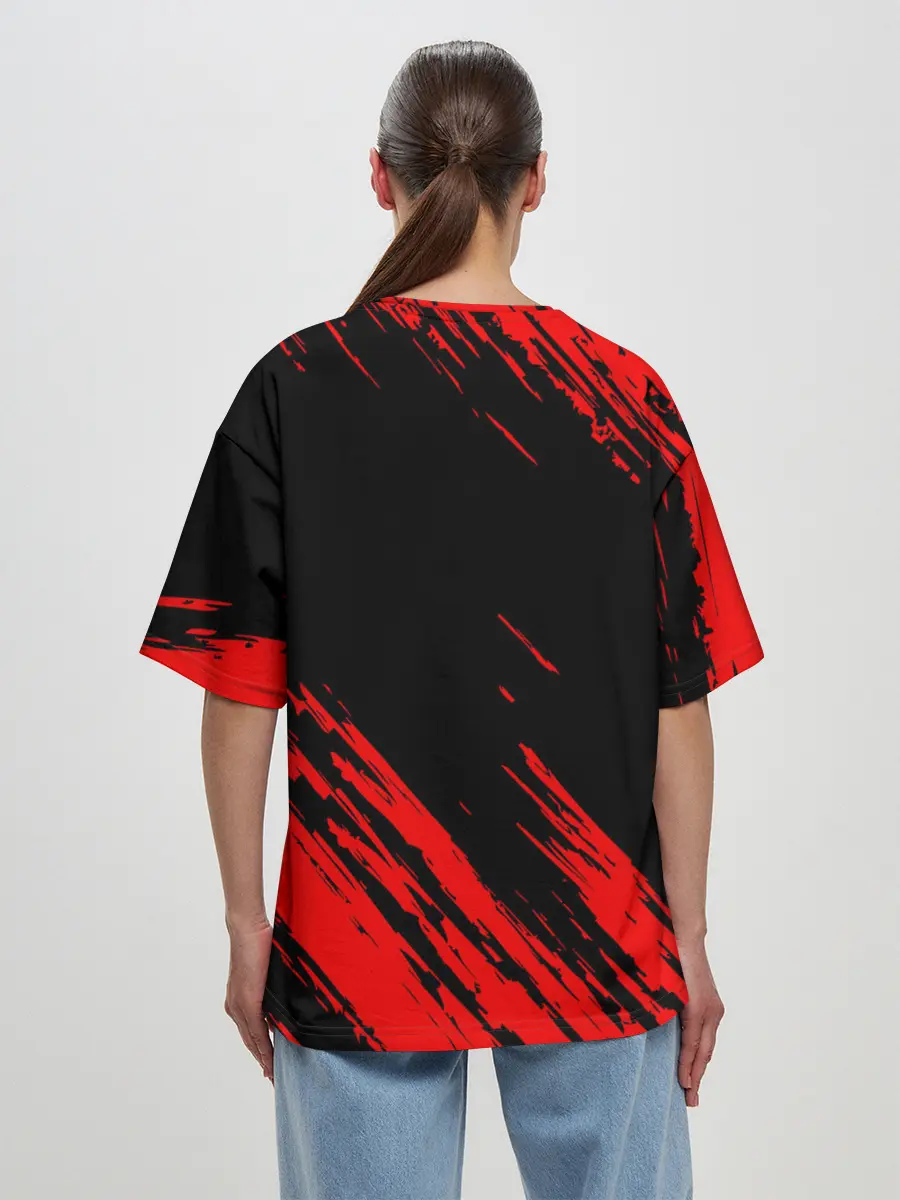 Женская футболка оверсайз / FF | GARENA