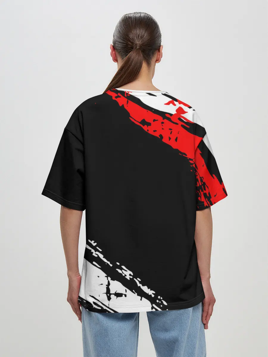 Женская футболка оверсайз / FLY HIGH! Haikyu!!