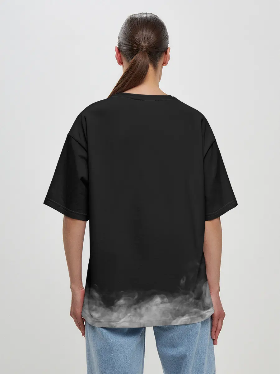 Женская футболка оверсайз / Дамиано Давид | Монэскин