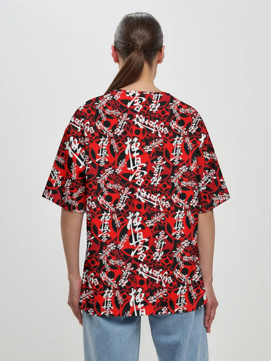 Женская футболка оверсайз / Боевые Искусства