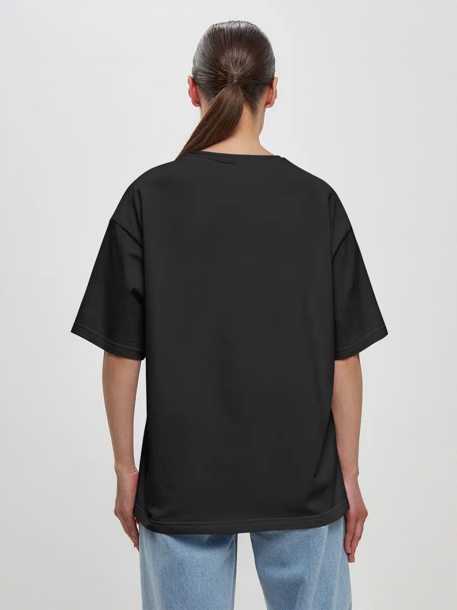 Женская футболка оверсайз / CatHulhu