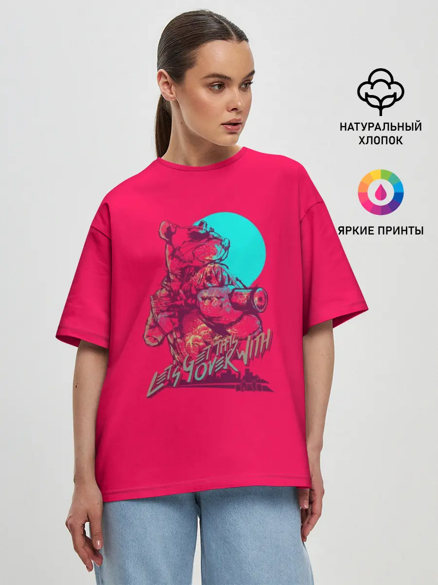 Женская футболка оверсайз / Рихтер