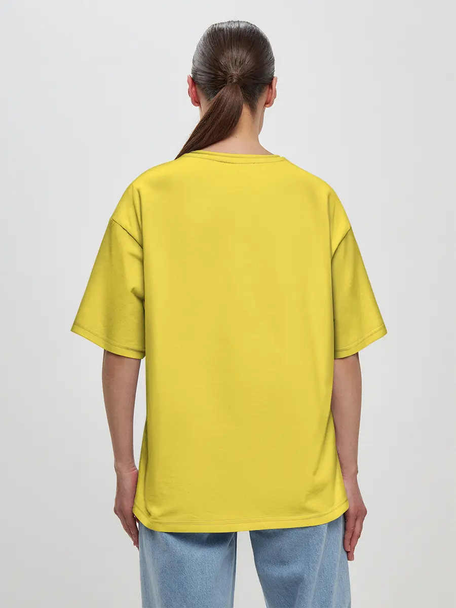 Женская футболка оверсайз / Как у Трафальгара Ло One Piece