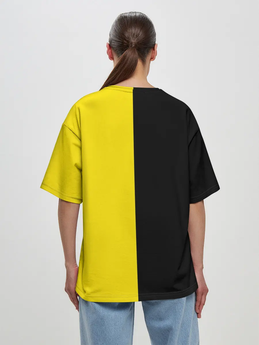 Женская футболка оверсайз / Boston Bruins, Бостон Брюинз