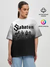 Женская футболка оверсайз / Участники группы Sabaton