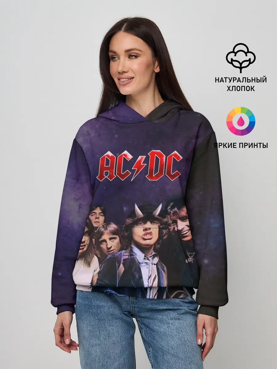 Женское худи / AC/DC