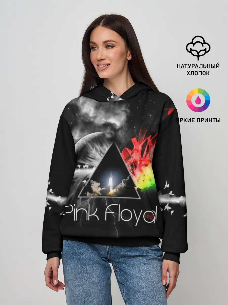 Женское худи / Pink Floyd