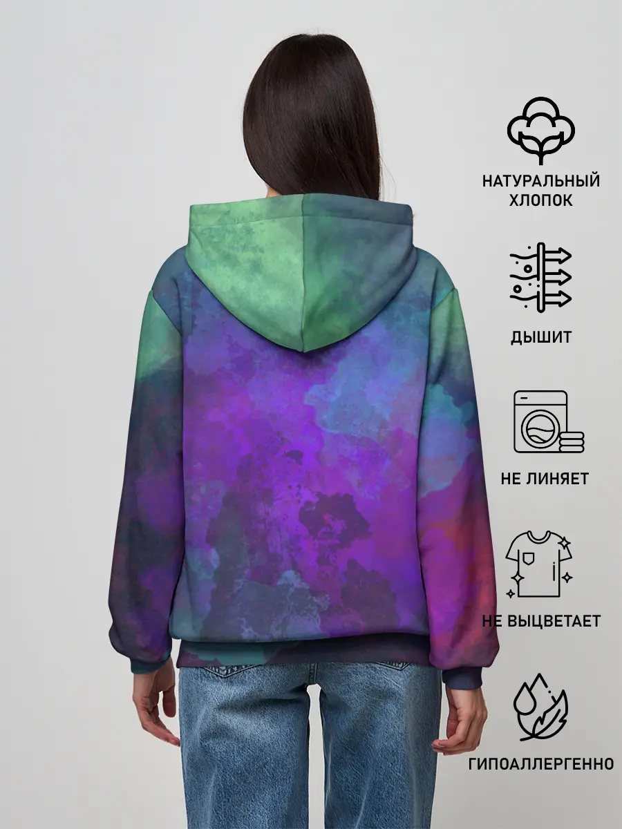 Женское худи / Черепок