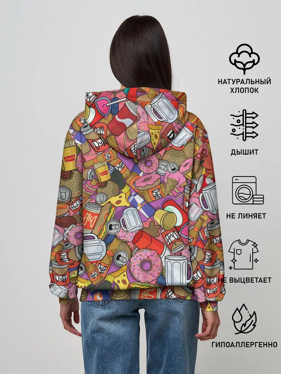 Женское худи / Гомер