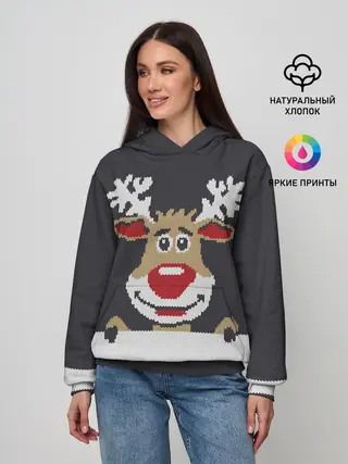 Женское худи / Олень