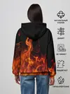 Женское худи / Огонь
