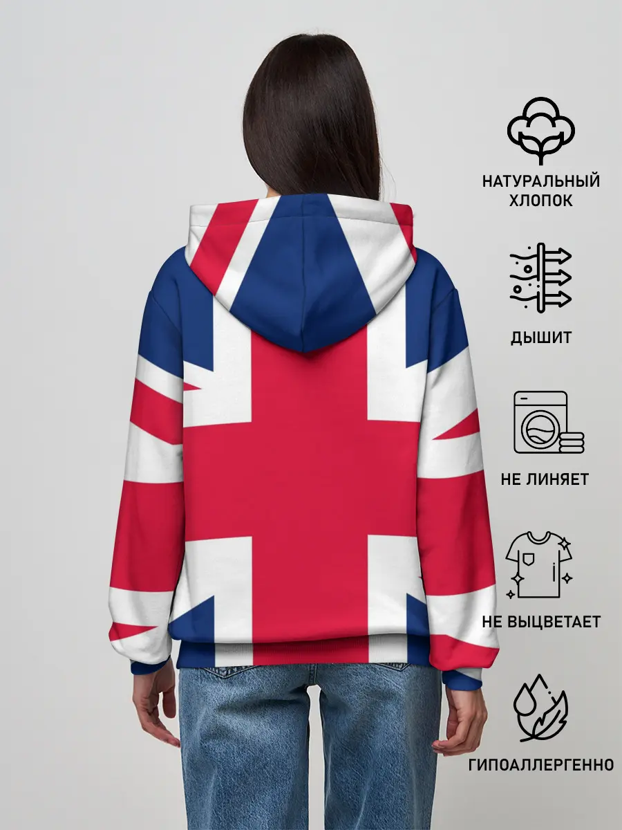 Женское худи / Великобритания
