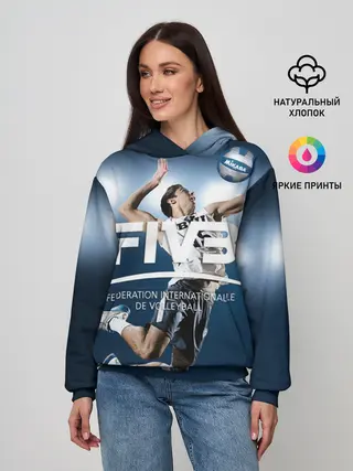 Женское худи / Волейбол 4