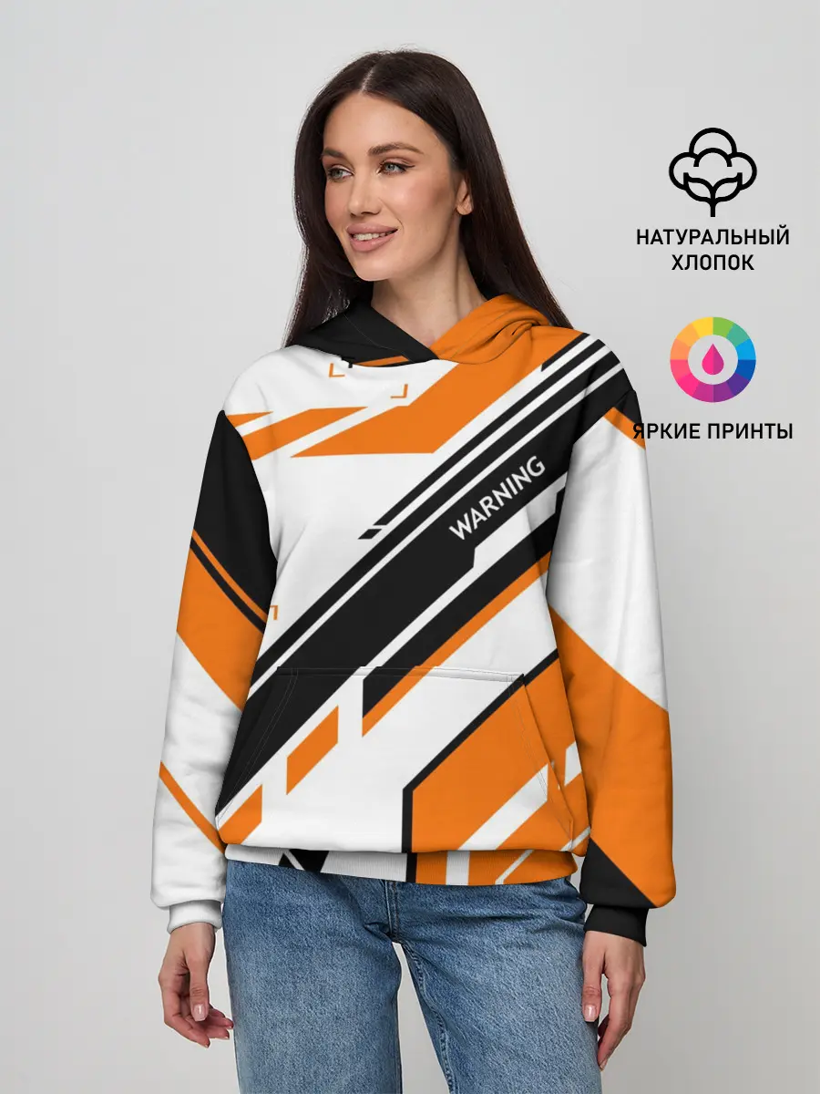 Женское худи / cs:go - Asiimov P90 Style