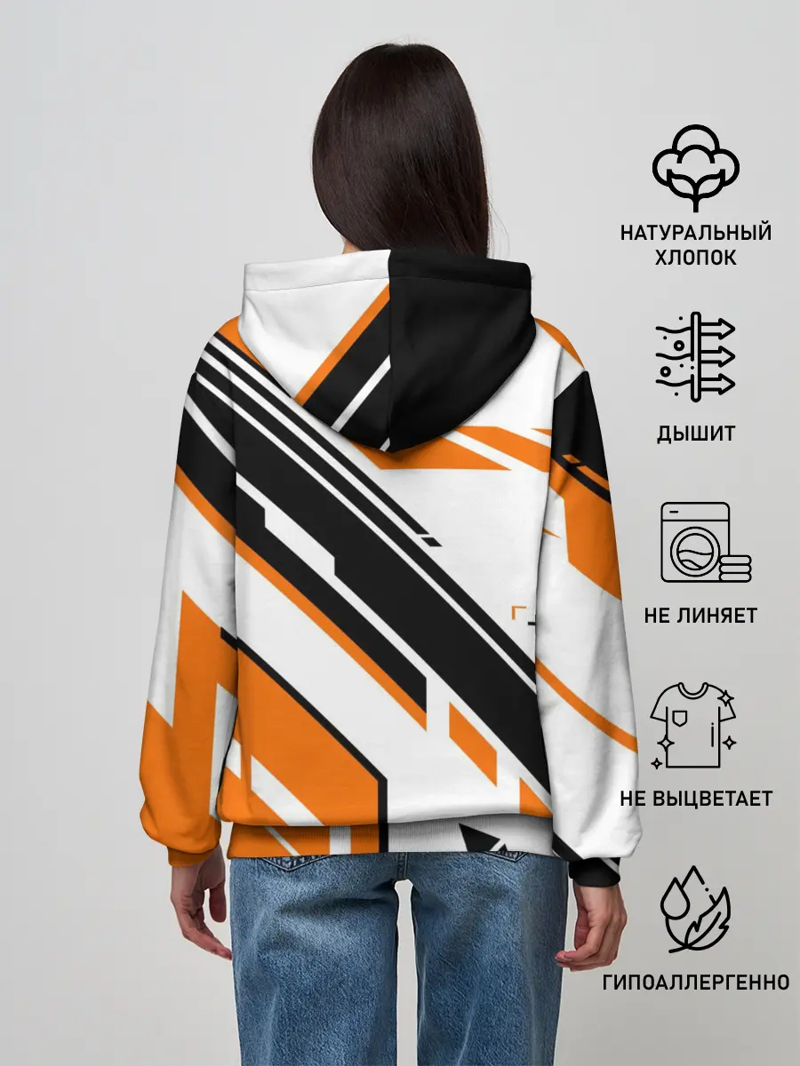 Женское худи / cs:go - Asiimov P90 Style