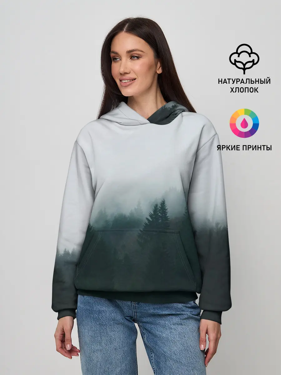 Женское худи / Лес
