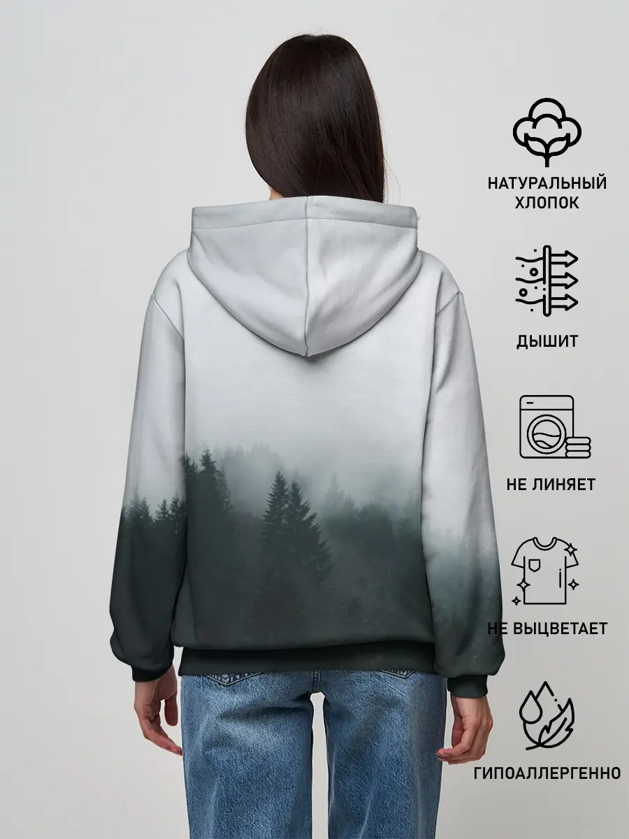 Женское худи / Лес