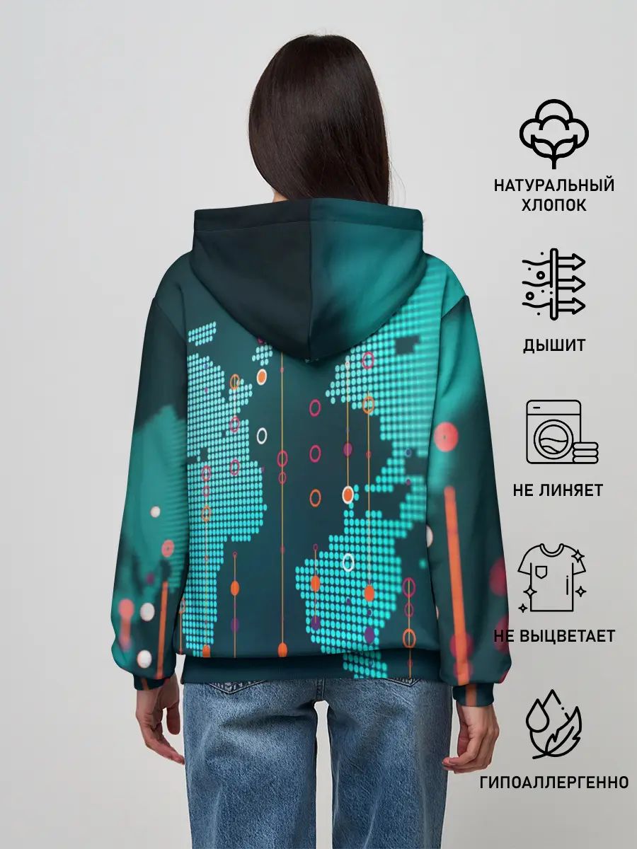 Женское худи / Watch Dogs 2 NETWORK HACK