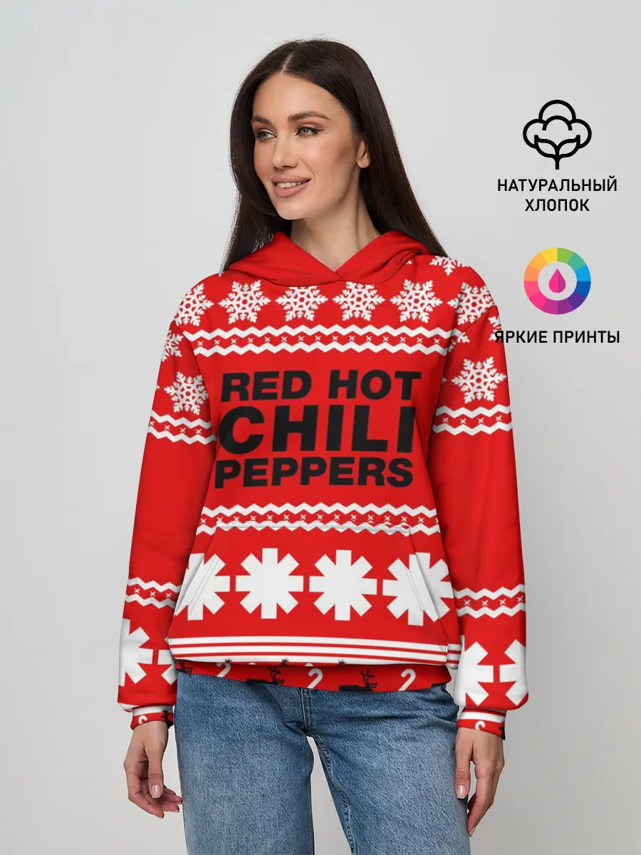 Женское худи / Праздничный RHCP