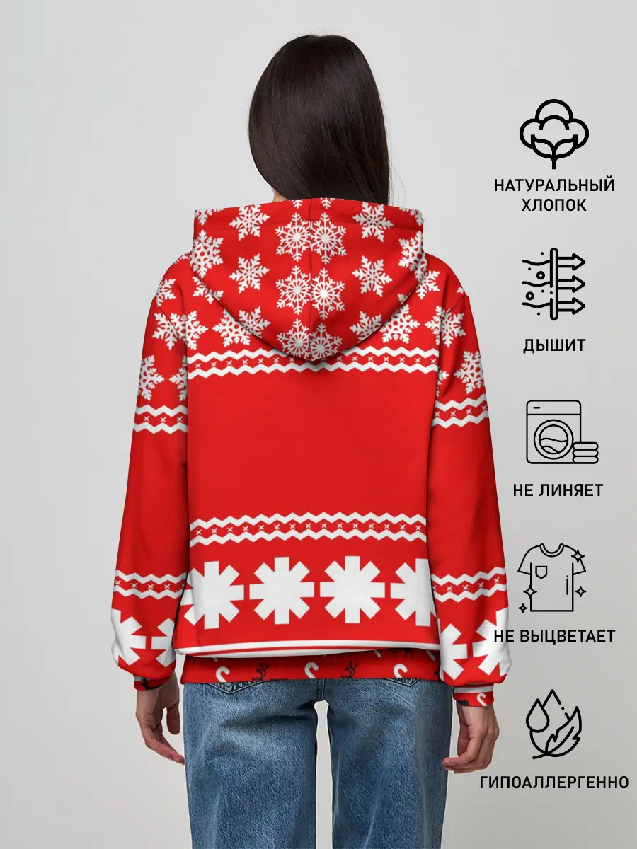 Женское худи / Праздничный RHCP