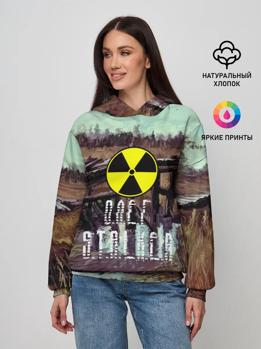 Женское худи / S.T.A.L.K.E.R ОЛЕГ