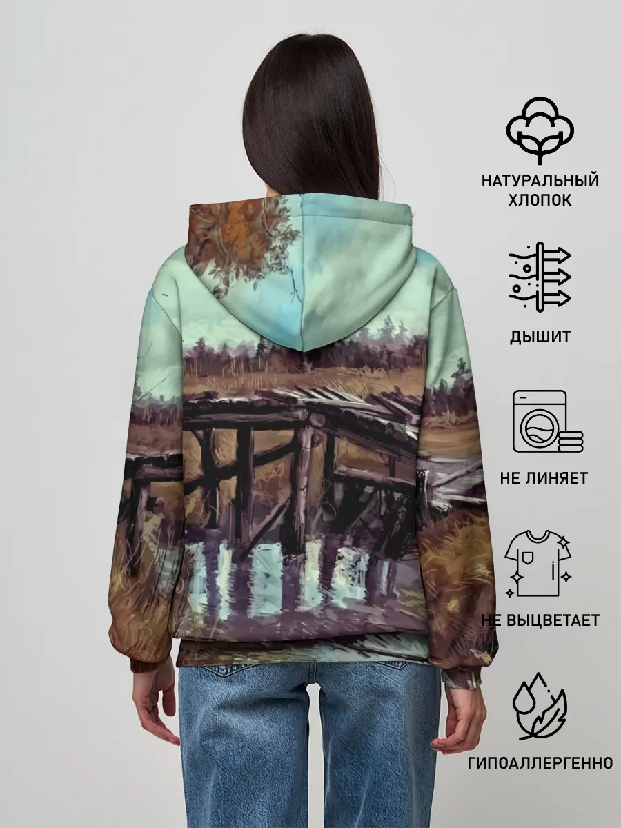 Женское худи / S.T.A.L.K.E.R КОЛЯ