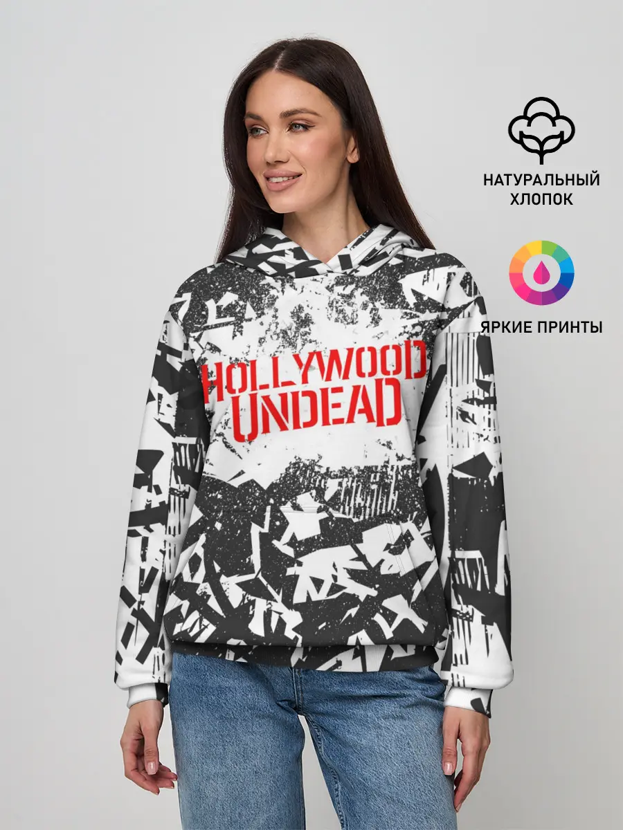 Женское худи / Hollywood Undead