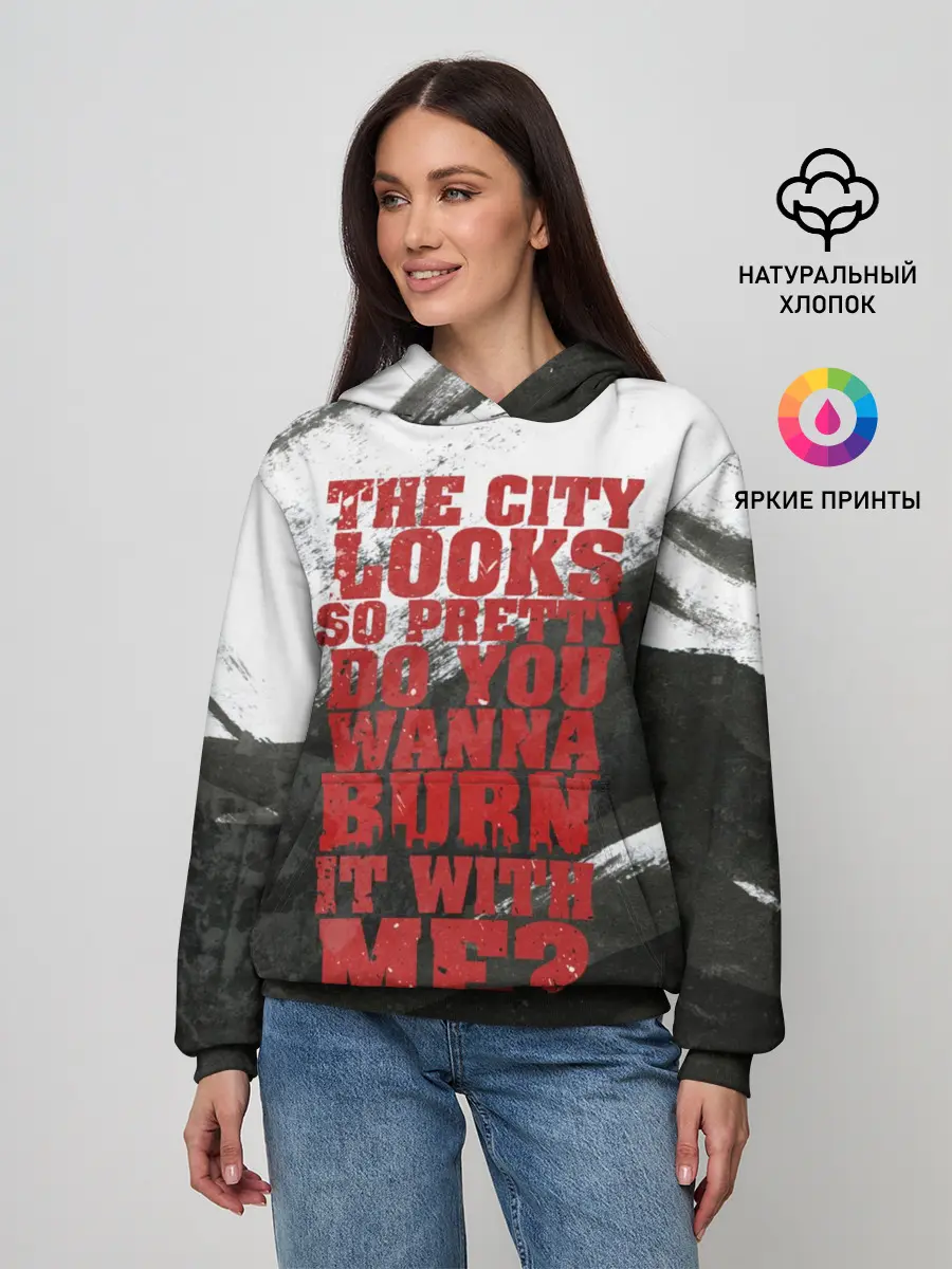 Женское худи / Hollywood Undead