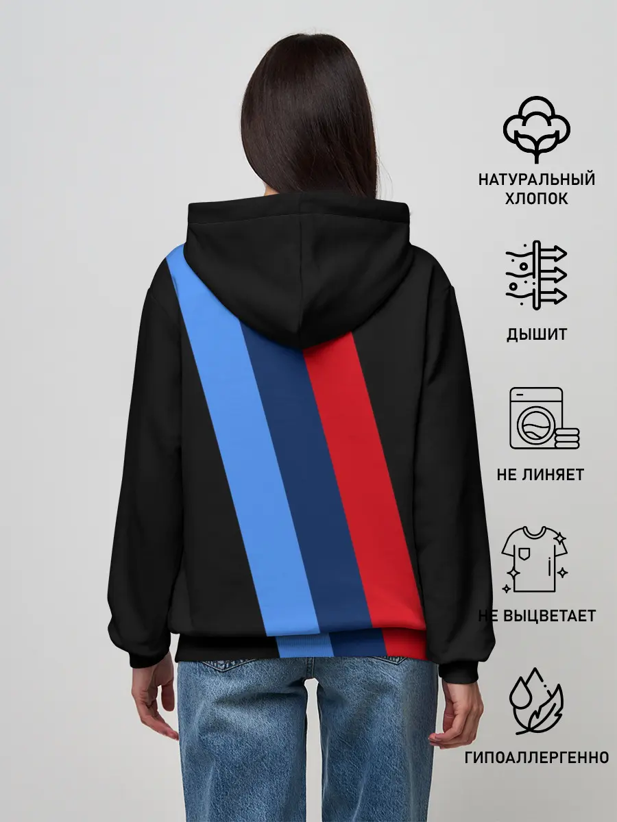 Женское худи / BMW 2021 M SPORT / БМВ М СПОРТ