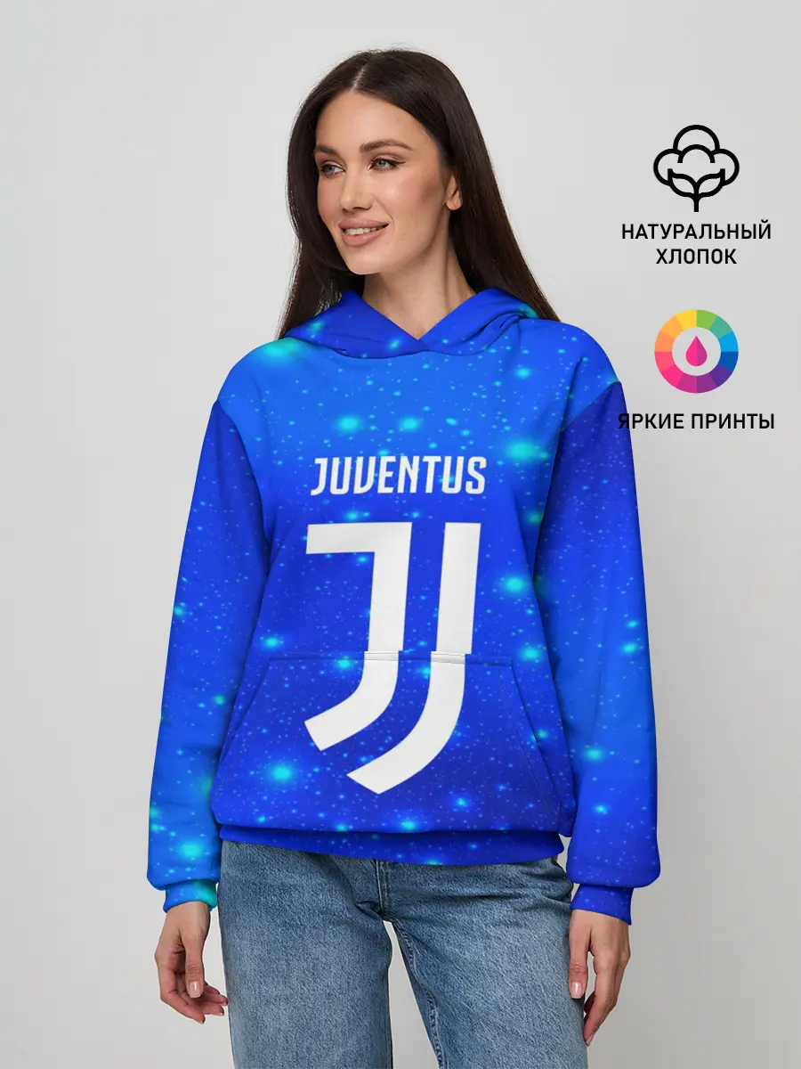 Женское худи / Juventus space collection