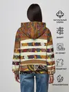Женское худи / Африканская мозаика