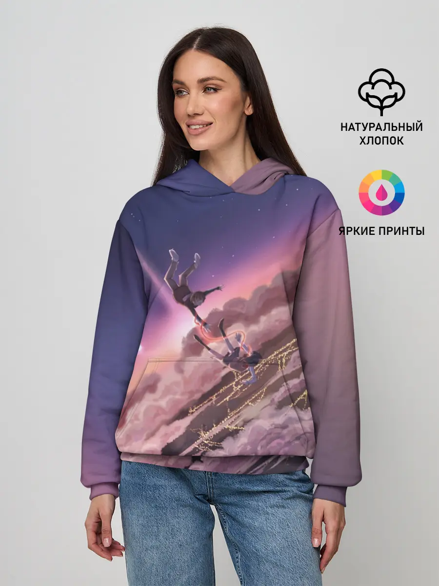 Женское худи / Falling