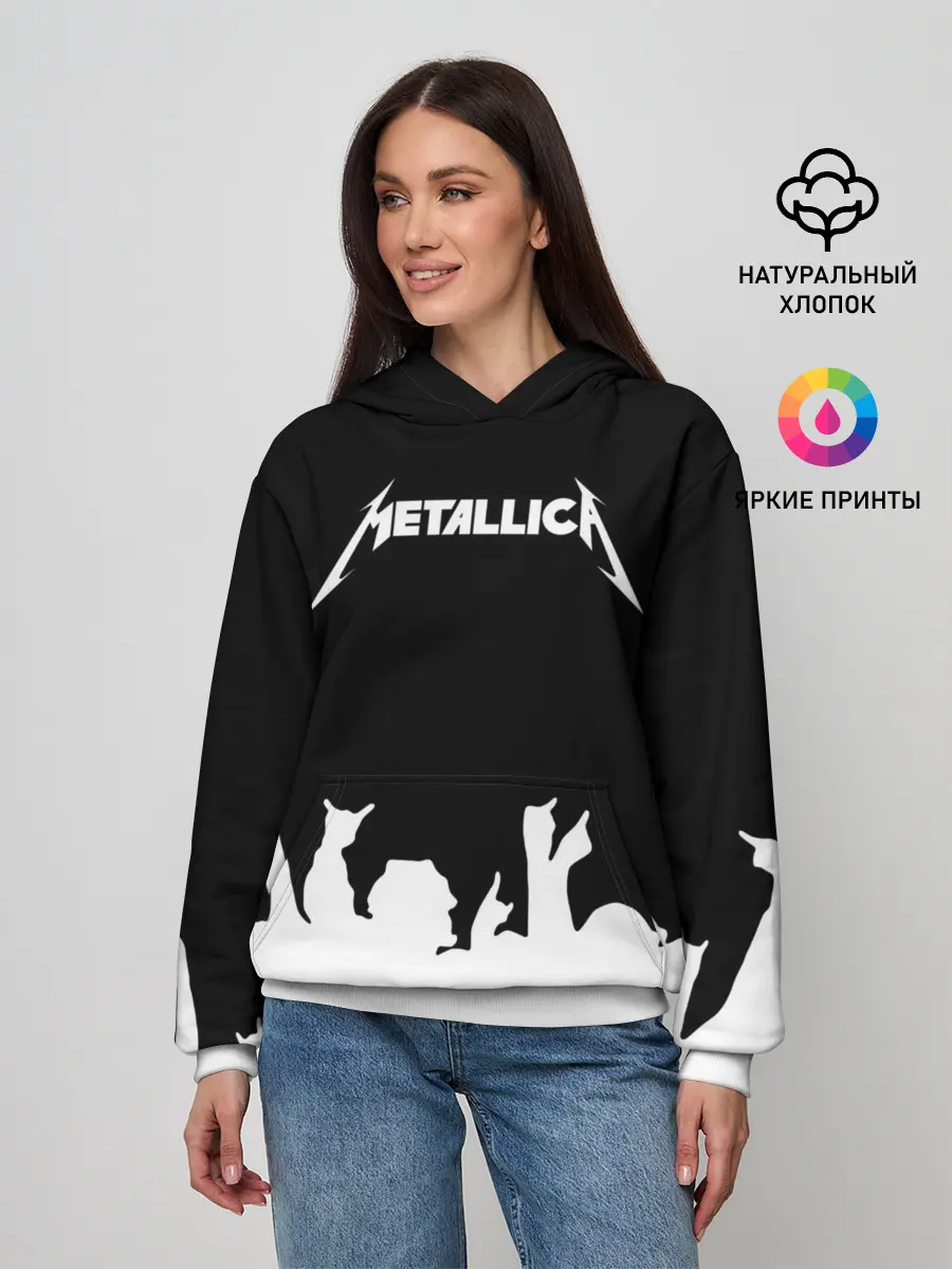 Женское худи / Metallica