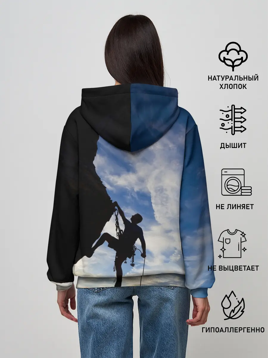 Женское худи / climbing