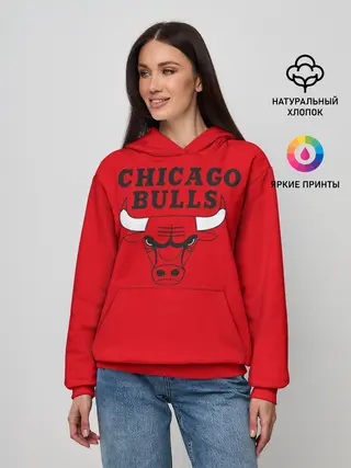 Женское худи / Chicago Bulls