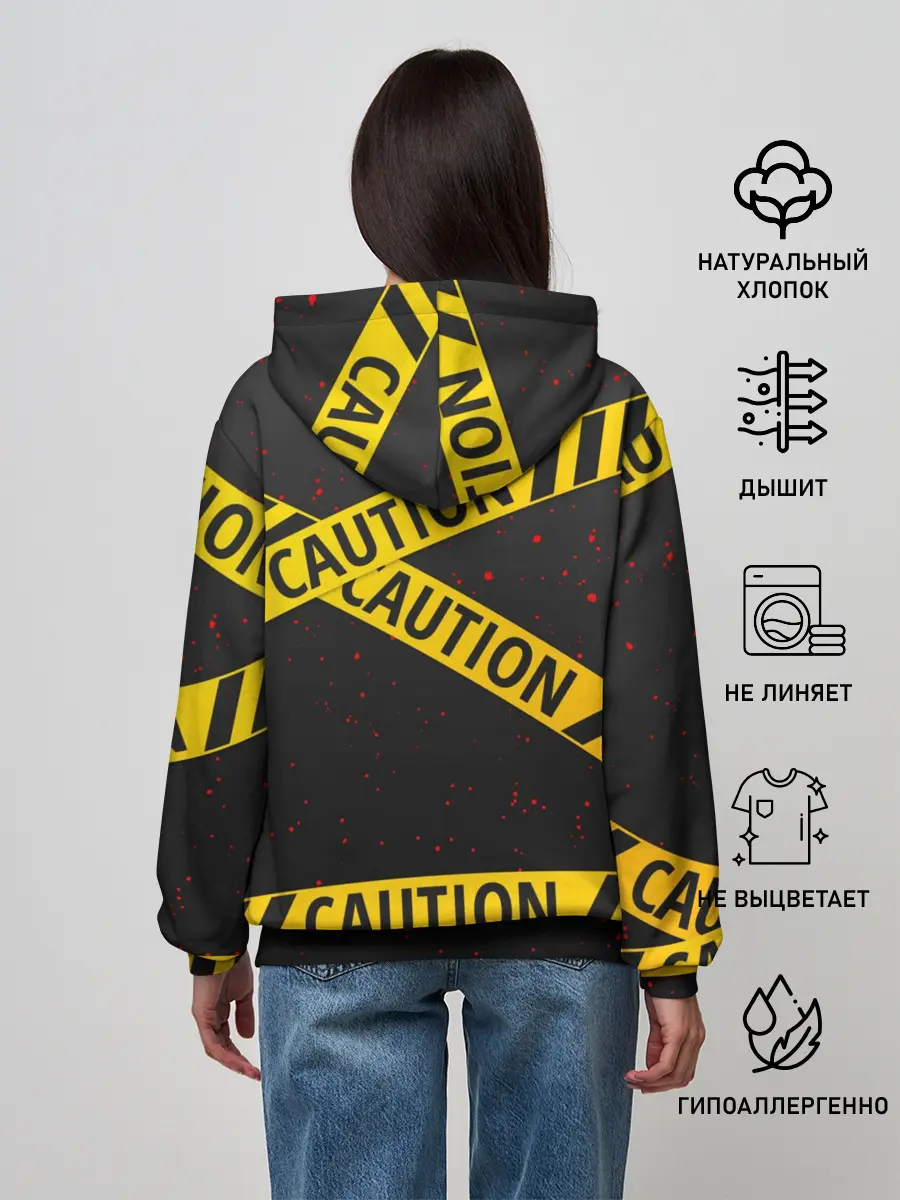 Женское худи / Caution Style