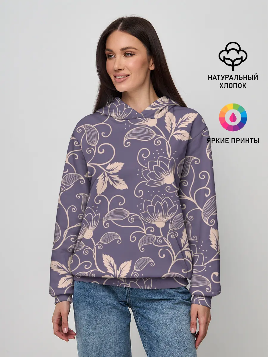 Женское худи / Естественный стиль