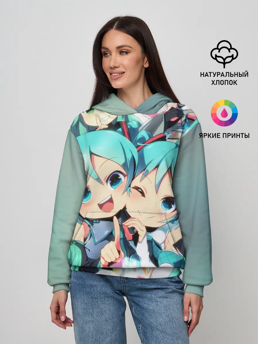 Женское худи / Vocaloid
