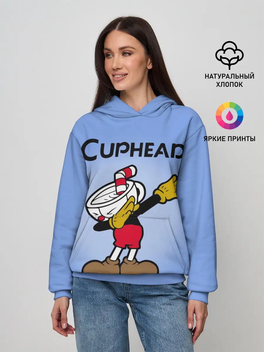 Женское худи / Cuphead