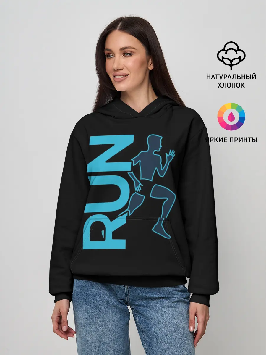 Женское худи / RUN