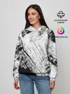 Женское худи / Штриховка