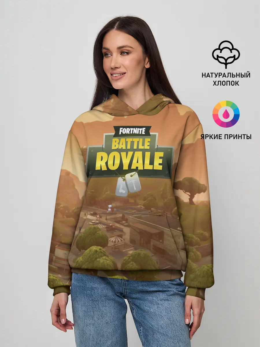 Женское худи / Fortnite Battle Royale